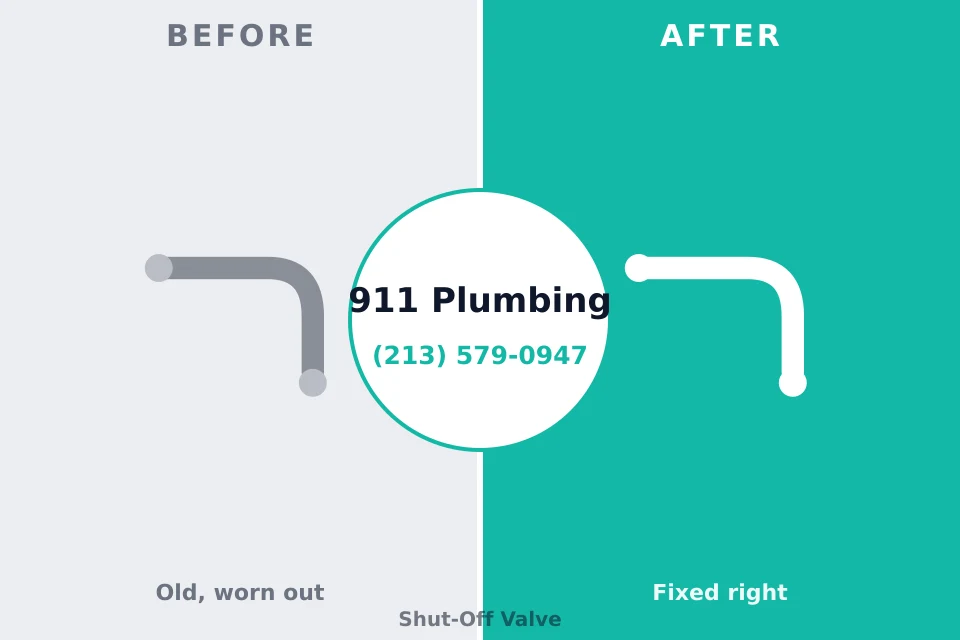 Before and after: plumbing company Athens, MI